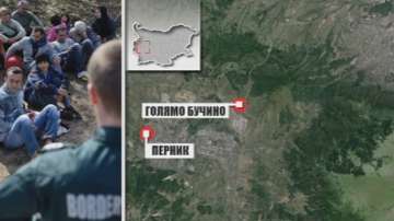 Заловиха 39 бежанци в Пернишко