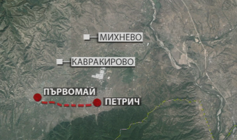 Язовирна стена се скъса край Петрич