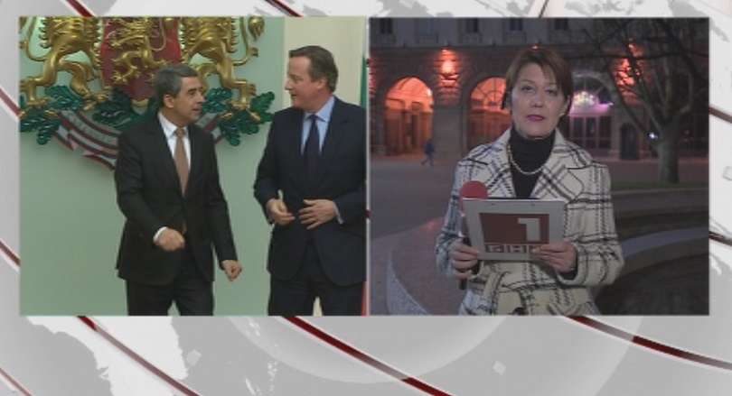 Срещата на Дейвид Камерън с Росен Плевнелиев