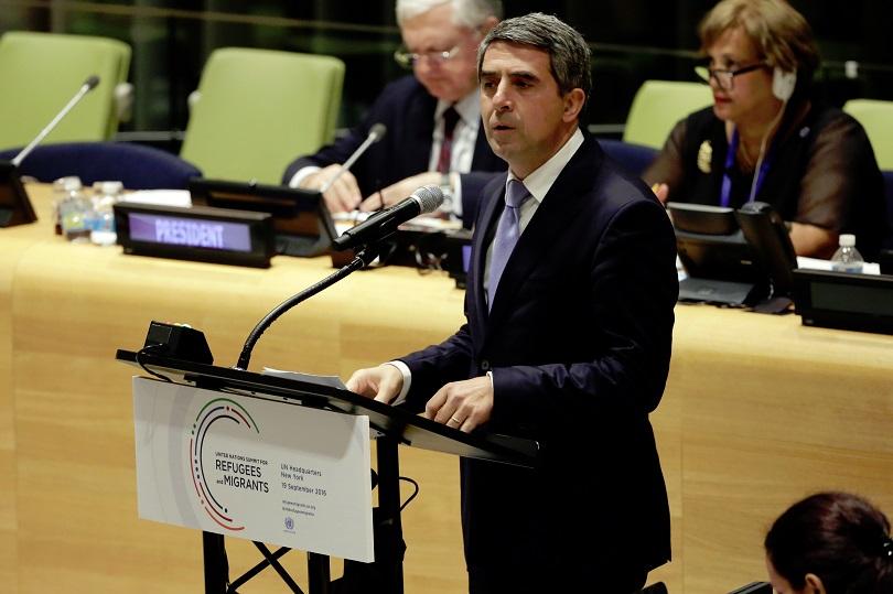 Росен Плевнелиев в Ню Йорк: Споразумението ЕС-Турция е от голямо значение