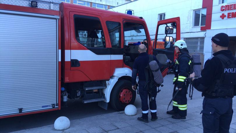 снимка 6 Пожар в Университетската болница в Пловдив
