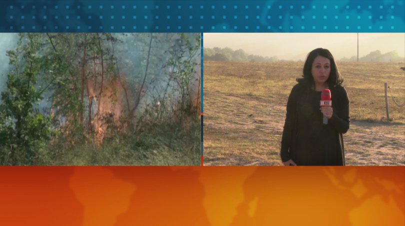 И днес продължава гасенето на пожара край хасковските села Брягово