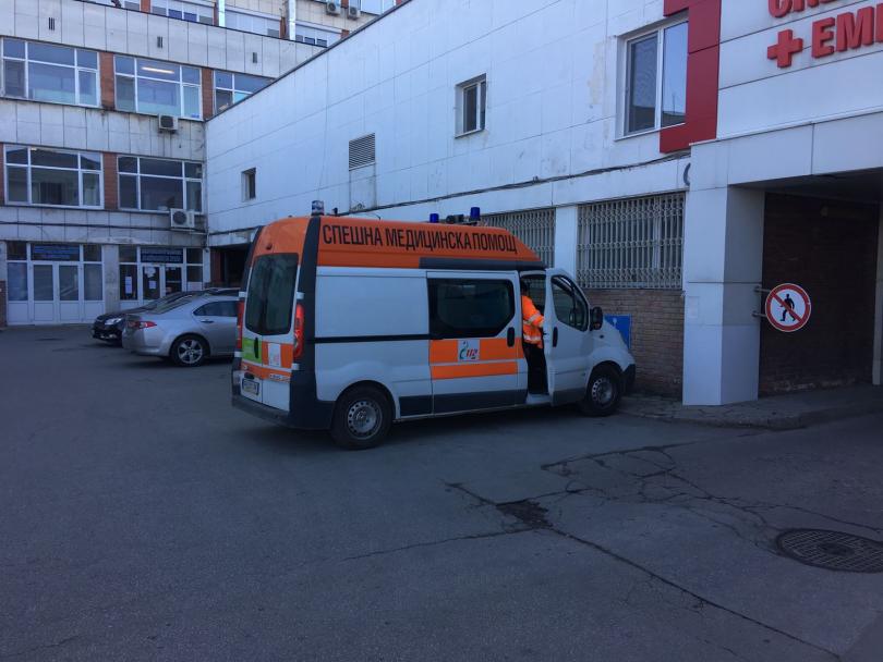 снимка 5 Пожар в Университетската болница в Пловдив