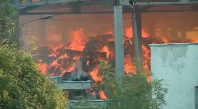Овладян е пожарът в кравефермата край Поповица