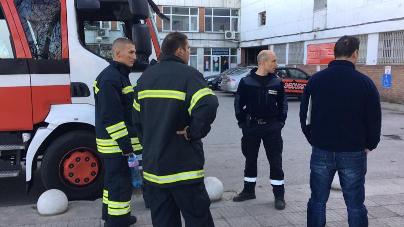 снимка 8 Пожар в Университетската болница в Пловдив