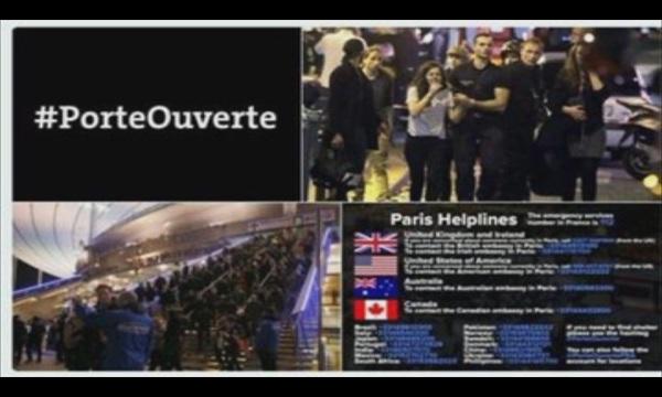 Парижани отвориха вратите на домовете си, за да приютят бягащи от ужаса в центъра на града