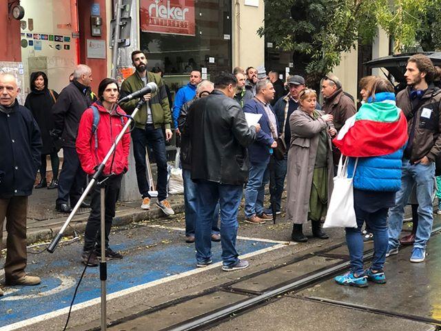 снимка 1 Започна протестът срещу избора на Иван Гешев за главен прокурор