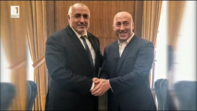 Бойко Борисов се срещна с премиера на Косово Рамуш Харадинай