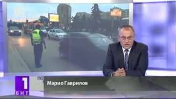 Такси помете спирка на Цариградско шосе