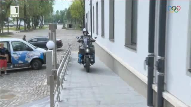 Първият в света електрически мотоциклет премина през България