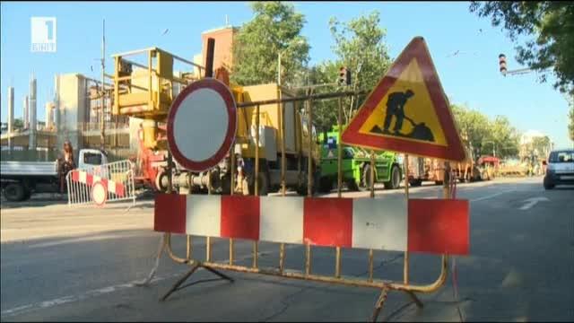 Затвoриха за ремонт втора отсечка от столичния булевард Дондуков