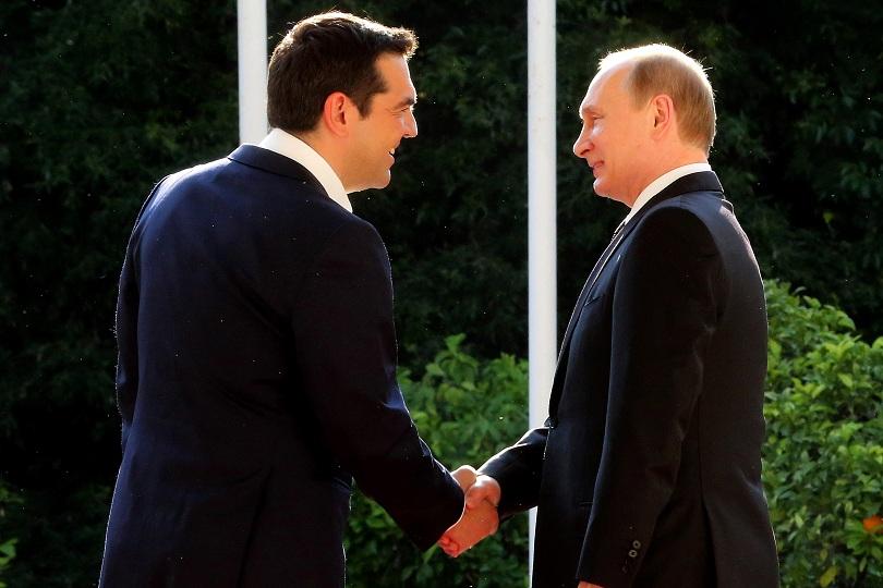 Путин на посещение в Гърция