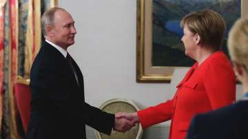 Путин и Меркел обсъдиха Северен поток 2