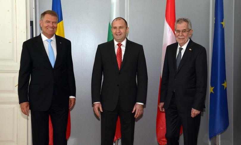 Президентите на България, Румъния и Австрия се срещнаха в Русе