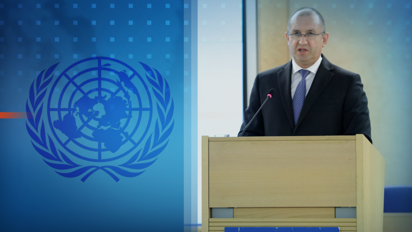 Президентът Румен Радев е в Женева за да участва в