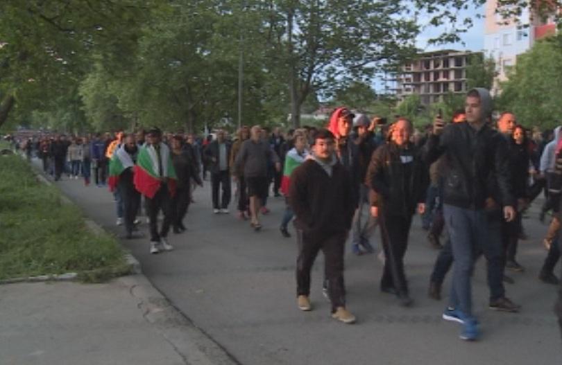 Протестът в Раднево премина без ексцесии
