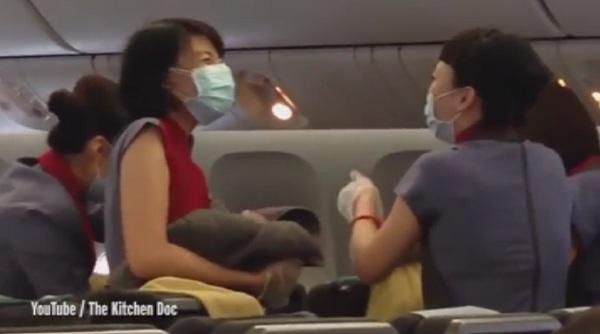 Жена роди в самолет