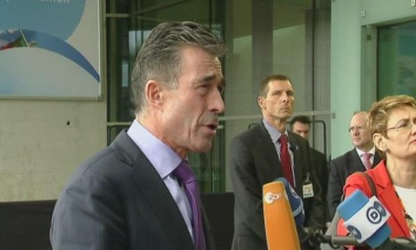 Расмусен с нов призив Русия да изтегли войските си от границата с Украйна