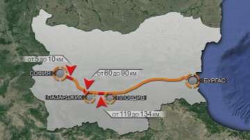 В понеделник започват ремонтите по магистралите Тракия и Хемус (обзор)