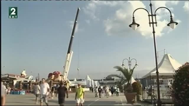 Въздушният ресторант на Морската гара във Варна отново работи