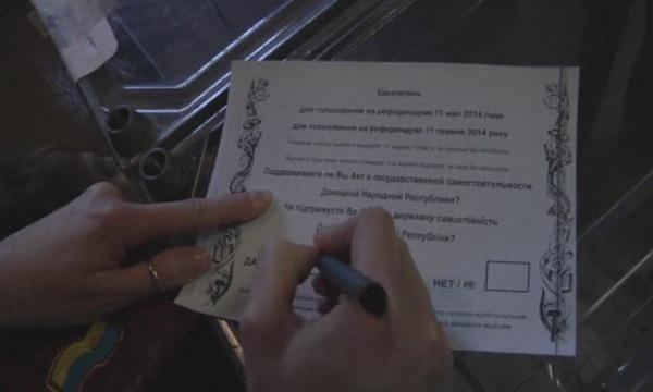 След спорните референдуми в Източна Украйна