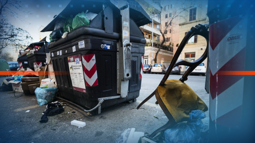 Криза с отпадъците по улиците на Рим Властите призоваха жителите