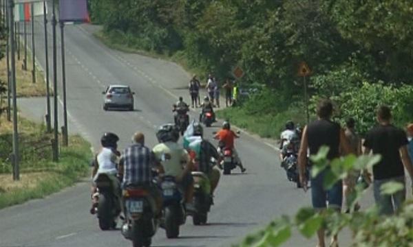 Рокерски протест в Русе