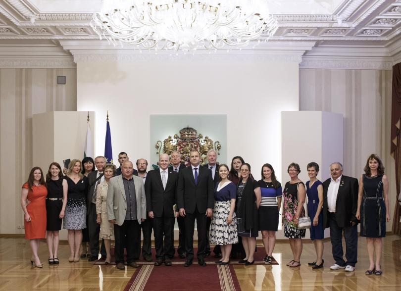 Потомци на Макгахан се срещнаха с президента Румен Радев