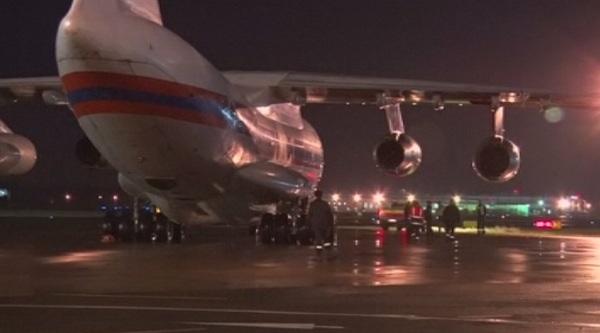 Самолет с тела на загинали в Египет пристигна в Санкт Петербург