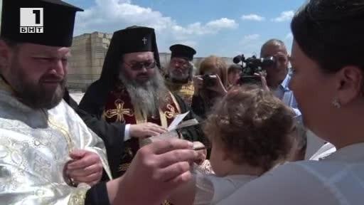 Осем деца приеха християнската вяра в Плиска