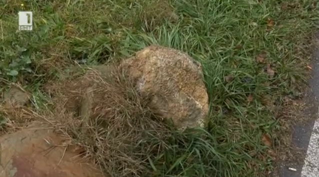 Опасно свлачище край Арбанаси