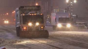 Снежна буря блокира Ню Йорк