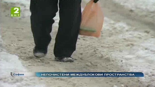 Непочистени междублокови пространства