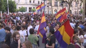 Масови протести в Испания