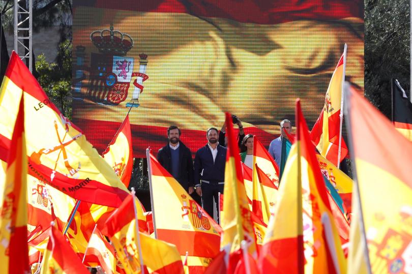 снимка 2 Хиляди излязоха на протест в Мадрид