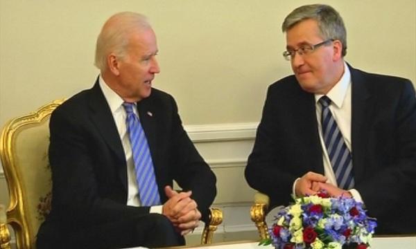 Американският вицепрезидент на посещение в Полша