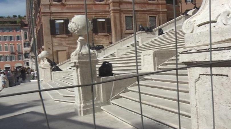 В Рим реставрираха испанските стъпала