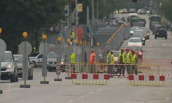 Затварят част от бул. България заради строежа на метрото