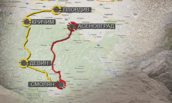Ново свлачище затвори пътя Асеновград - Смолян