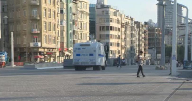 От нашия специален пратеник: На площадите в Истанбул в момента е спокойно