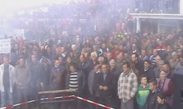 Протест на тютюнопроизводителите в Гоцеделчевско