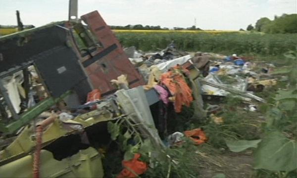 Достъпът до мястото на самолетната трагедия в Украйна е затруднен