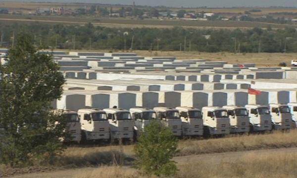 Напрежение около руския хуманитарен конвой за Украйна