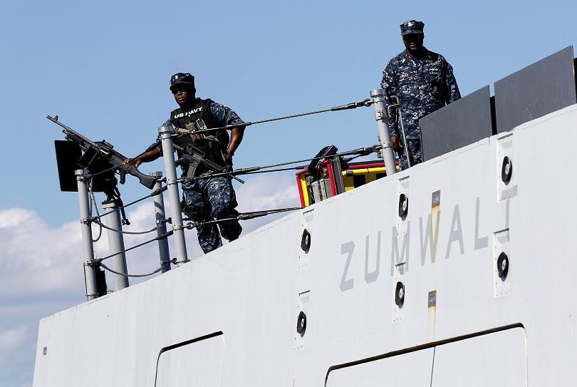 Поглед отвътре в най-новия разрушител на американската армия