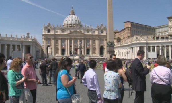 Ден преди канонизацията във Ватикана