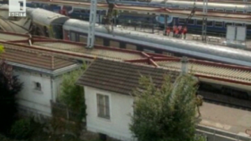 Лошото време спря и влаковете