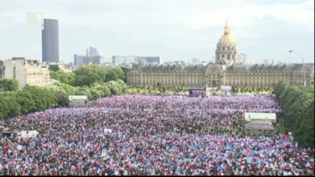 Протести в Париж срещу еднополовите бракове