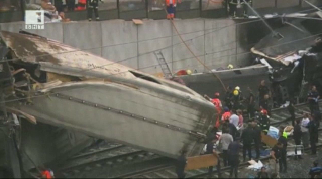 Тридневен траур за жертвите на катастрофата в Испания