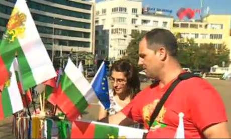 На протестно кафе преди заминаване в Норвегия