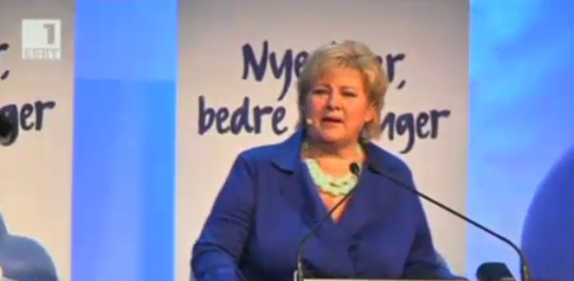 Политически завой надясно в Норвегия